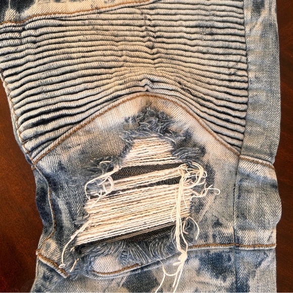 Motto Type Blue Jeans - Picture 6 of 7